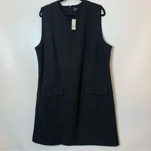 GAP Classic Black Mini Dress • Size XL Tall